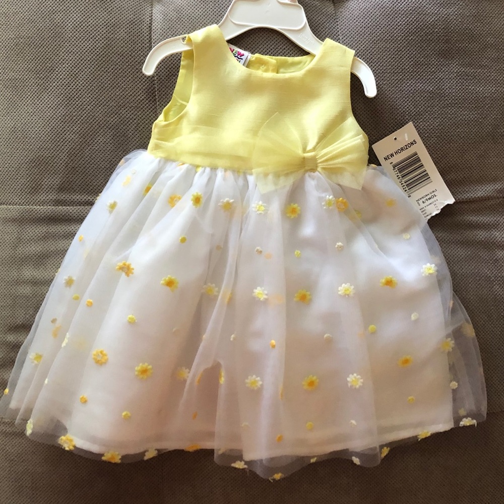 Yellow Flower Dress